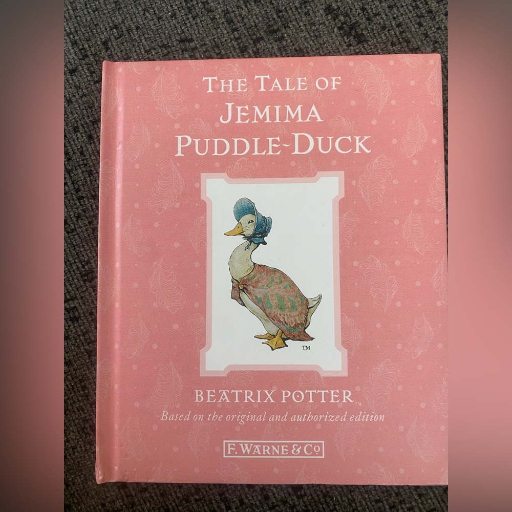 🥕6/$20 The Tale of Jemima Puddle-Duck by Beatrix Potter - Pink Cover